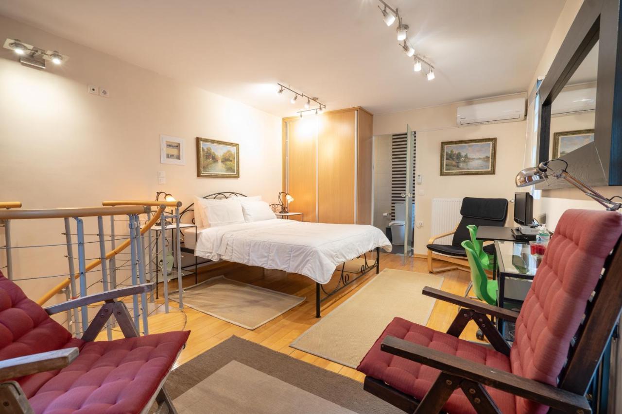 Acropolis Metro St.3 Bedrοοms 6 Persons Maisonette Athen Exterior foto